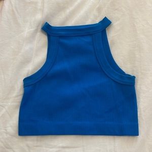 Blue halter top cotton on